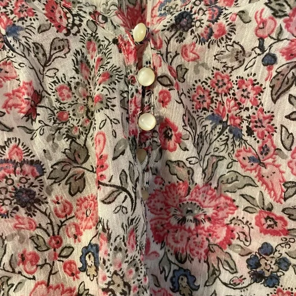 Floral Peasant Blouse EUC - Picture 4 of 5